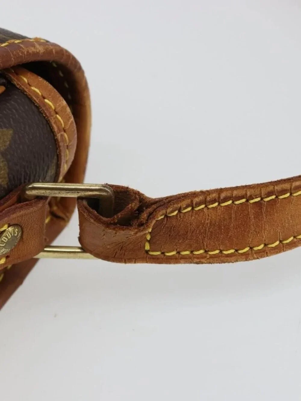 LOUIS VUITTON Monogram Sologne Shoulder Bag M42250 LV Auth fm5361